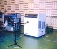 低騒音化実験(半無響室)