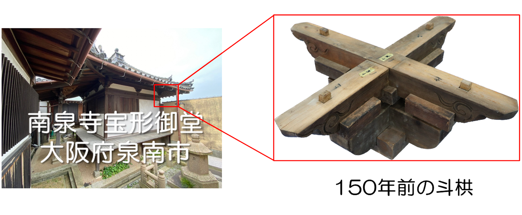 150年前の斗栱