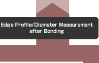Edge Profile/Diameter Measurement after Bonding